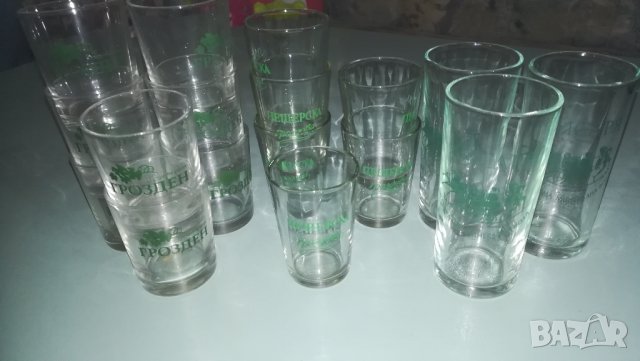 Стъклени чаши за ракия, снимка 1