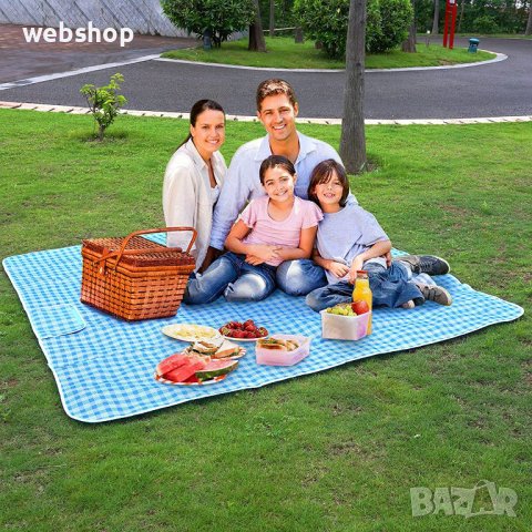 ОДЕЯЛО ЗА ПИКНИК, 200Х200СМ, снимка 1