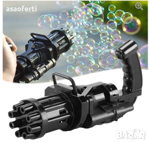 Автоматичен пистолет за сапунени балони., снимка 5 - Други - 43316338