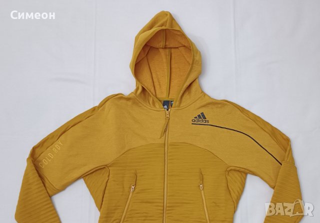 Adidas Z.N.E Cold.Dry Hoodie оригинално горнище S Адидас спорт суичър, снимка 2 - Спортни екипи - 43314168