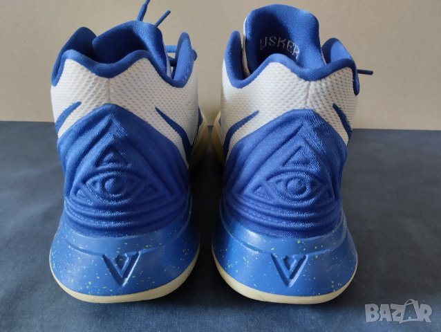 Намалени Nike Kyrie 5 White Blue "Glow In The Dark" Мъжки Маратонки Номер 44,5 / 29,5, снимка 10 - Маратонки - 40636440