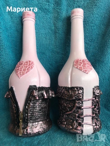 Декорирана бутилка