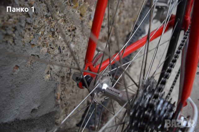 Ретро Шосеен Велосипед Fausto Coppi, 90те години, DuraAce 7400, снимка 8 - Велосипеди - 32531324