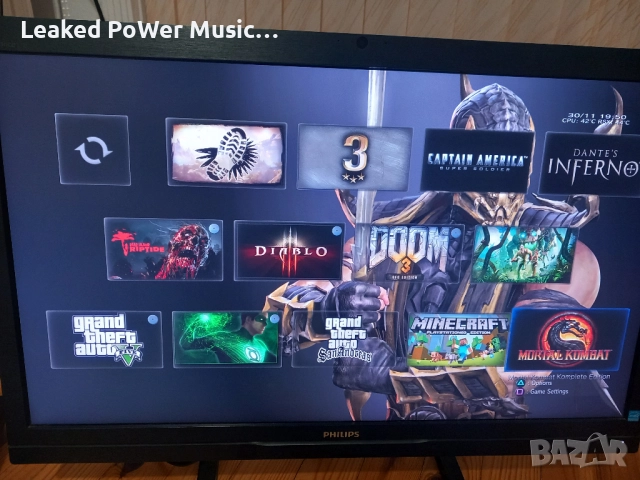 PS3 Slim 160GB Хакнат + игри , снимка 4 - PlayStation конзоли - 52596041