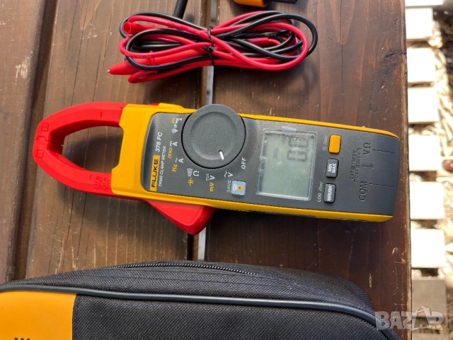  FLUKE 376 FC Ампер клещи - като нови, пълен комплект, снимка 3 - Кабели - 51439116