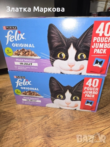 Felix пауч за котки 