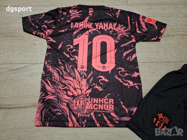 Детски екип на Барселона ##Ламин Ямал #10# специално издание!, снимка 3 - Футбол - 52158938