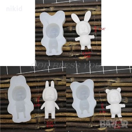 Cry Baby Cry Babies Мини кукла бебе силиконов молд форма фондан шоколад смола глина гипс сапун декор, снимка 5 - Форми - 32492635