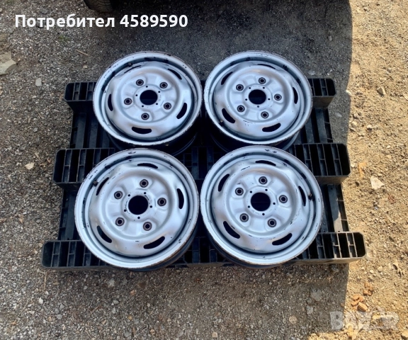 4бр.Оригинални железни джанти 15цола 5x160 за Ford Transit(2000-2024)