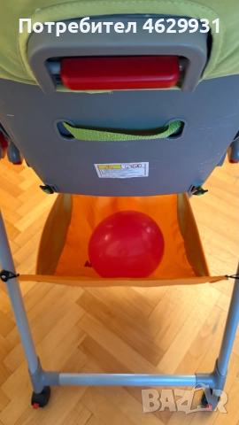 Детско повдигащо се столче за хранене, 55см..83см. 6-стъп. Височина, Наклон - 3 стъпки. Мн. Запазено, снимка 14 - Столчета за хранене - 52172566
