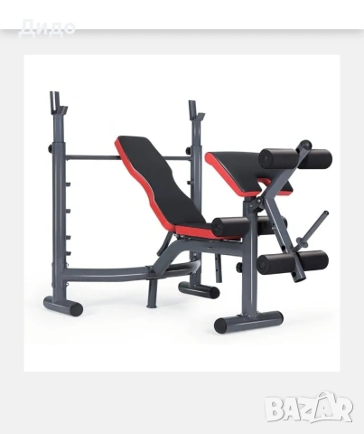 Комбинирана фитнес лежанка, снимка 7 - Фитнес уреди - 53141021