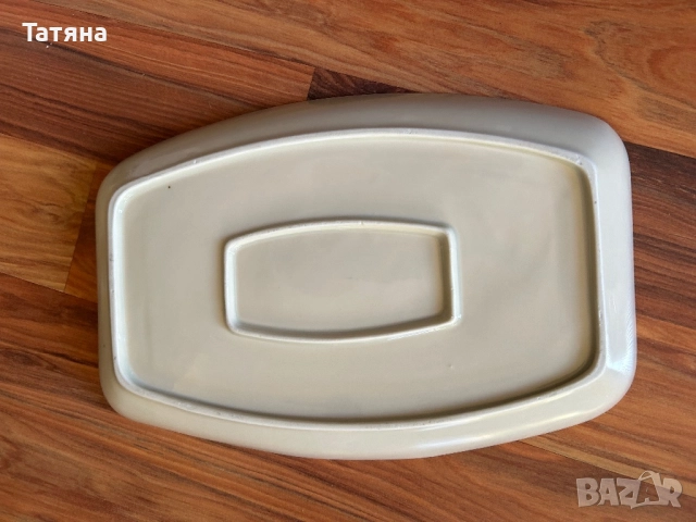 Порцеланова чиния за сервиране, снимка 2 - Чинии - 51798963