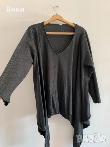 Асиметрична дамска блуза, снимка 3 - Блузи с дълъг ръкав и пуловери - 26657715