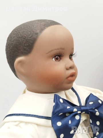 Колекционерска порцеланова кукла , снимка 7 - Кукли - 51446089