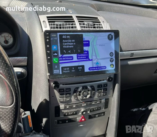 Peugeot 407 (2004-2018) Мултимедия Навигация Android, снимка 3 - Аксесоари и консумативи - 50064179