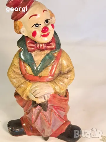 керамичен клоун касичка 23/5, снимка 2 - Декорация за дома - 49341299