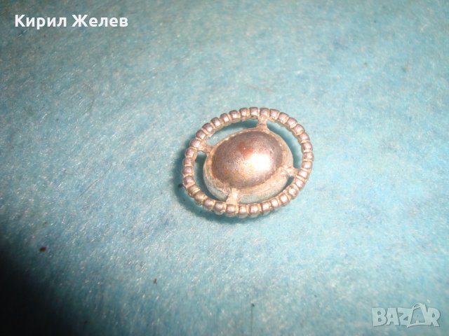 ПОСРЕБРЕН СТАРИНЕН НАКИТ с ФАСЕТИРАН ЧЕРЕН ОНИКС РЕТРО БИЖУ АПЛИКАЦИЯ УКРАСА РЪЧНА ИЗРАБОТКА 15000, снимка 3 - Антикварни и старинни предмети - 35596745