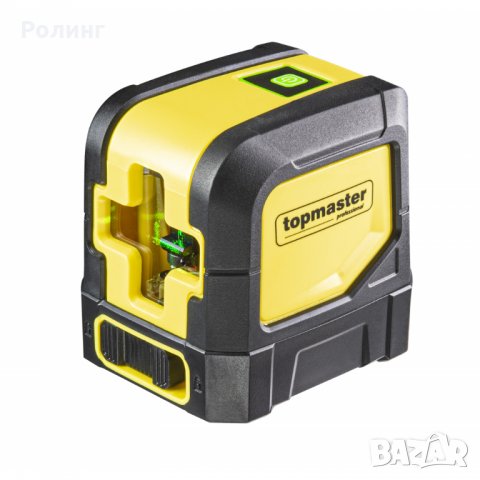 Лазерен нивелир 1H1V, 15м., зелен лъч TMP,код 279905, снимка 2 - Измервателни инструменти - 32907211