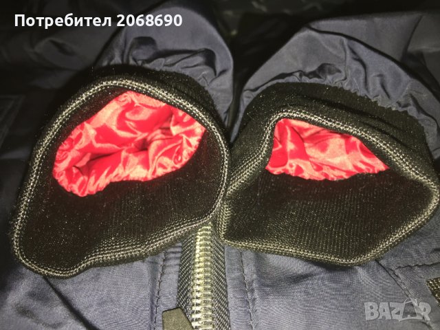 Ватирано пилотско яке ZARA MAN размер S, снимка 2 - Якета - 43096267