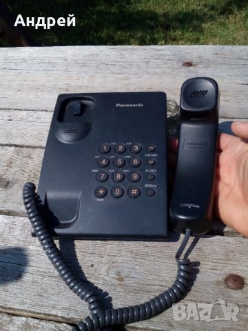 Стар телефон Panasonic, снимка 2 - Антикварни и старинни предмети - 26784169