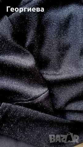 Черна рокля със сребристи нишки👗🍀М,M/L👗🍀 арт.286, снимка 7 - Рокли - 27616410