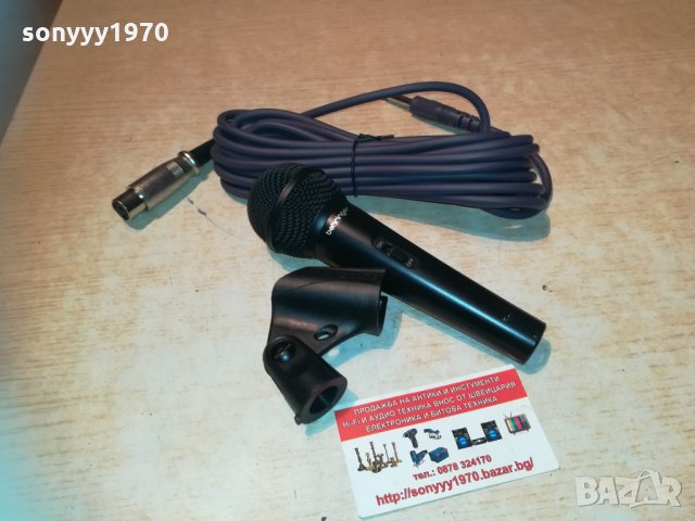 behringer profi mic с кабел и държач 2203211921, снимка 2 - Микрофони - 32264033