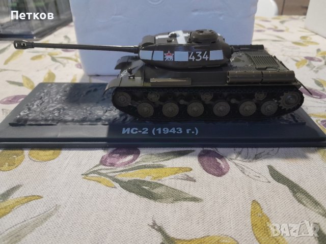 Модел на съветски тежък танк ИС-2