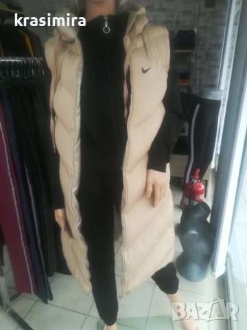 Елеци на "Nike" в кафяво с размери S, М, Л, ХЛ , снимка 3 - Елеци - 38414315