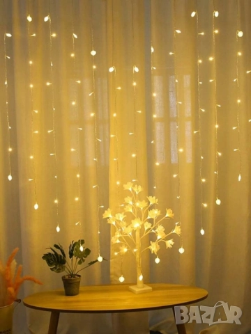 LED светеща завеса