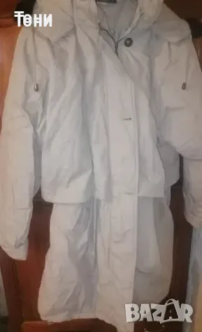 CLASSIC Ново Дамско Топло Яке с Качулка с Пух XXL , снимка 2 - Якета - 49484223