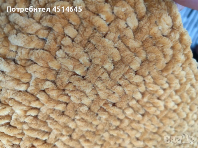 Одеало НОВО 80/80 ръчно плетено бебешко  , снимка 2 - Спално бельо и завивки - 51223408