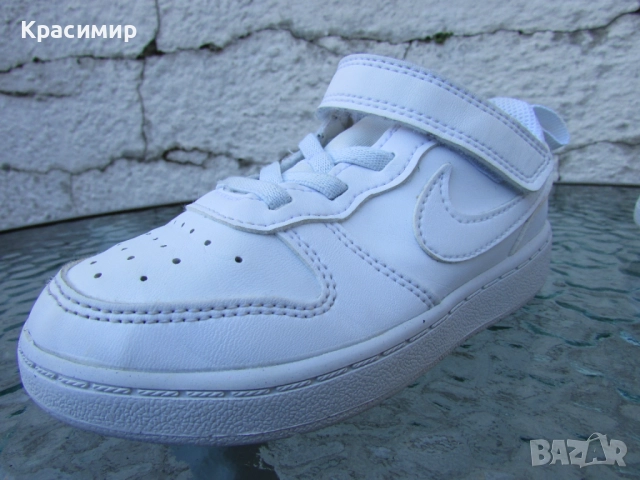 Детски маратонки Nike Court Borough Low Recraft, снимка 6 - Детски маратонки - 52553686