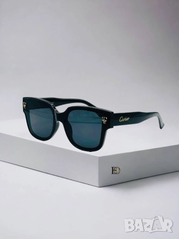 очила с черен обикновен калъф и ув защита louis vuitton hermes cartier lacoste, снимка 4 - Слънчеви и диоптрични очила - 51458505