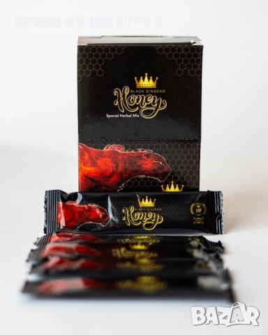 Black Ginsenc Honey /20 броя сашета в кутия, маджун