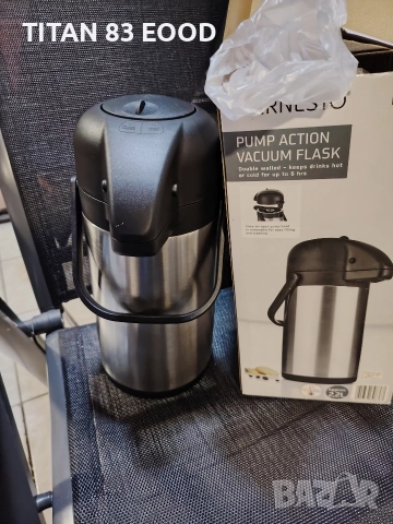 ERNESTO Термос с помпа 2.2л, WAS, снимка 2 - Други - 52804279