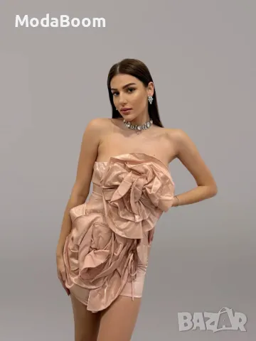 Дамска къса рокля , снимка 4 - Рокли - 48592503