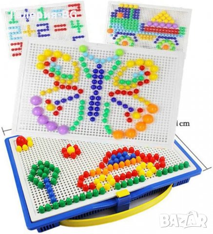 Забавна цветна игра - Мозайка