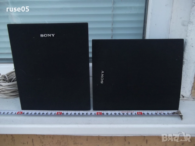 Лот от 2 бр. тонколони "SONY - 4 Ω , 15 W " работещи, снимка 2 - Тонколони - 52851362