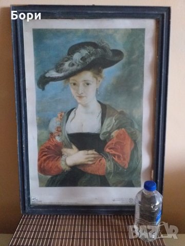 Голяма картина в дървена рамка 65/45/2см, снимка 2 - Картини - 27620019