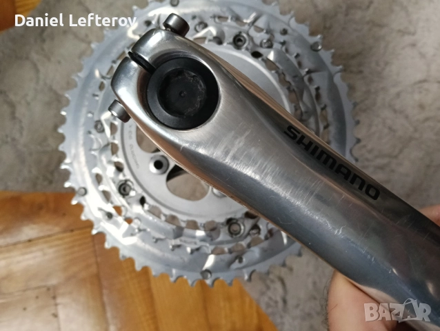 Shimano R600 Курбели, снимка 5 - Части за велосипеди - 52302662