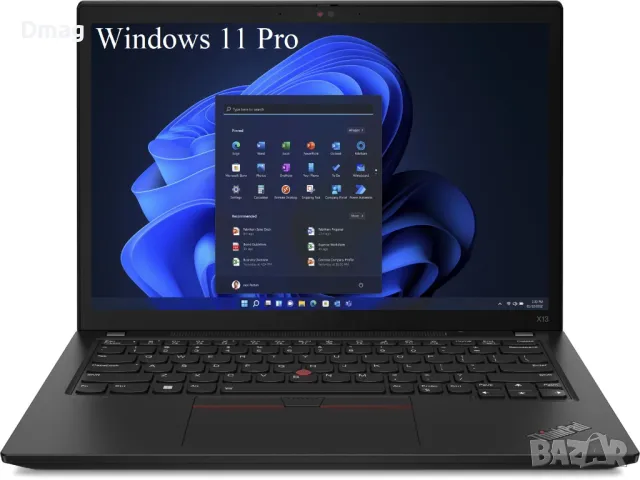 13.3" IPS ThinkPad X13 / i7-1270P / 32GB RAM / Win11Pro, снимка 1