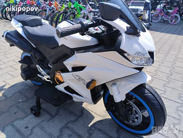 KAWASAKI Акумулаторен мотор MOTOCROSS, снимка 4 - Детски велосипеди, триколки и коли - 53569634