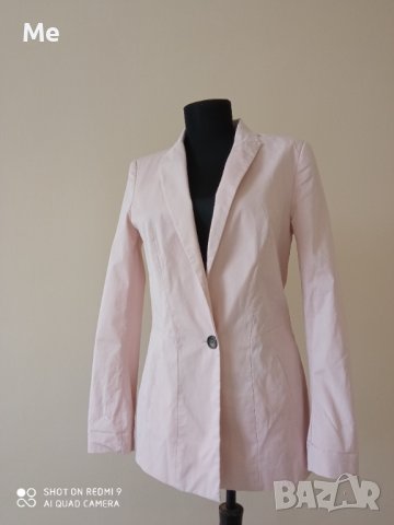 Zara розово сако размер М, снимка 1 - Сака - 37002270