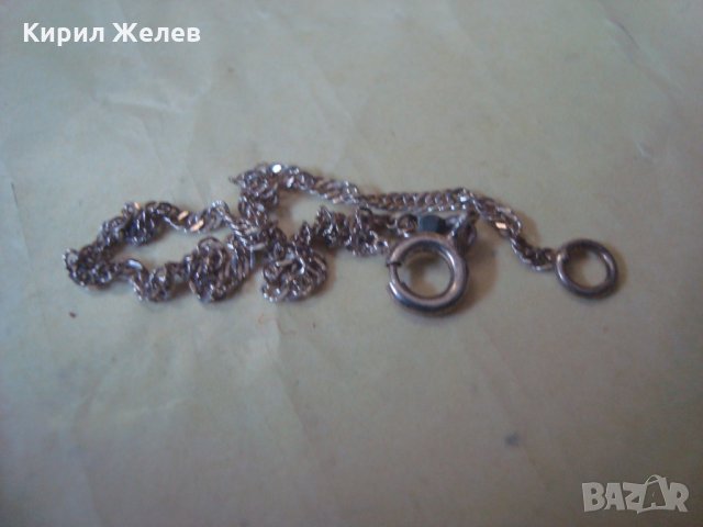 ТЪНКА БИЖУТЕРИЙНА ВЕРИЖКА ГРИВНА СРЕБРО 925   20554, снимка 7 - Гривни - 32984128