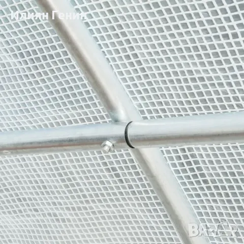 Резервно фолио Outsunny за оранжерия 6x3x2 м, здраво, устойчиво на разкъсване, 12 прозореца, врата, снимка 6 - Оранжерии - 50392245