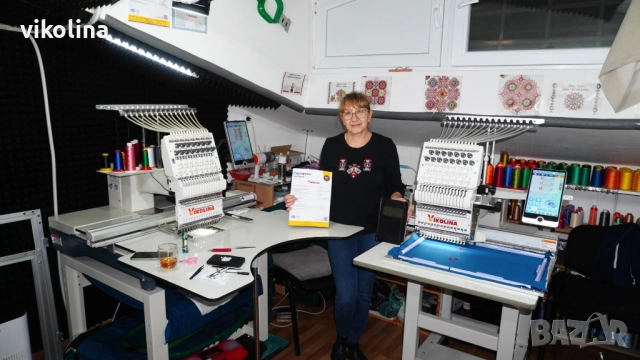 Професионална бродираща машина 12 /15/ 20 Конечена with pro technology