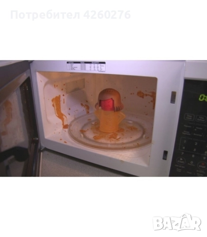 Почистващ уред за микровълнова фурна Angry mama, снимка 2 - Други - 52095336