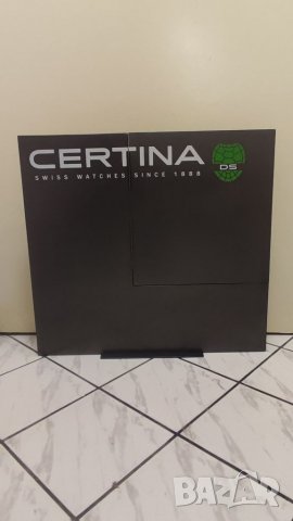 Реклама на часовници CERTINA и кутия за часовник CERTINA. , снимка 8 - Други - 40027920
