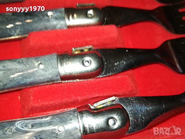 ФРЕНСКИ ВИЛИЦИ-LAGUIOLE 6БР 0412231018, снимка 14 - Антикварни и старинни предмети - 43264214