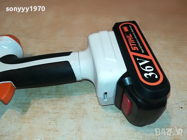 STIHL 36V LI-ION РЕЗАЧКА С БАТЕРИЯ И ЗАРЯДНО 1301231910, снимка 5 - Други инструменти - 39297316